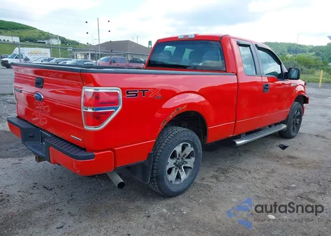 2013 Ford F-150 Stx из США, поврежденный, VIN 1FTFX1EF7DFC10994